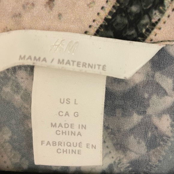 H&M maternity smock dress long sleeve - Picture 2 of 3